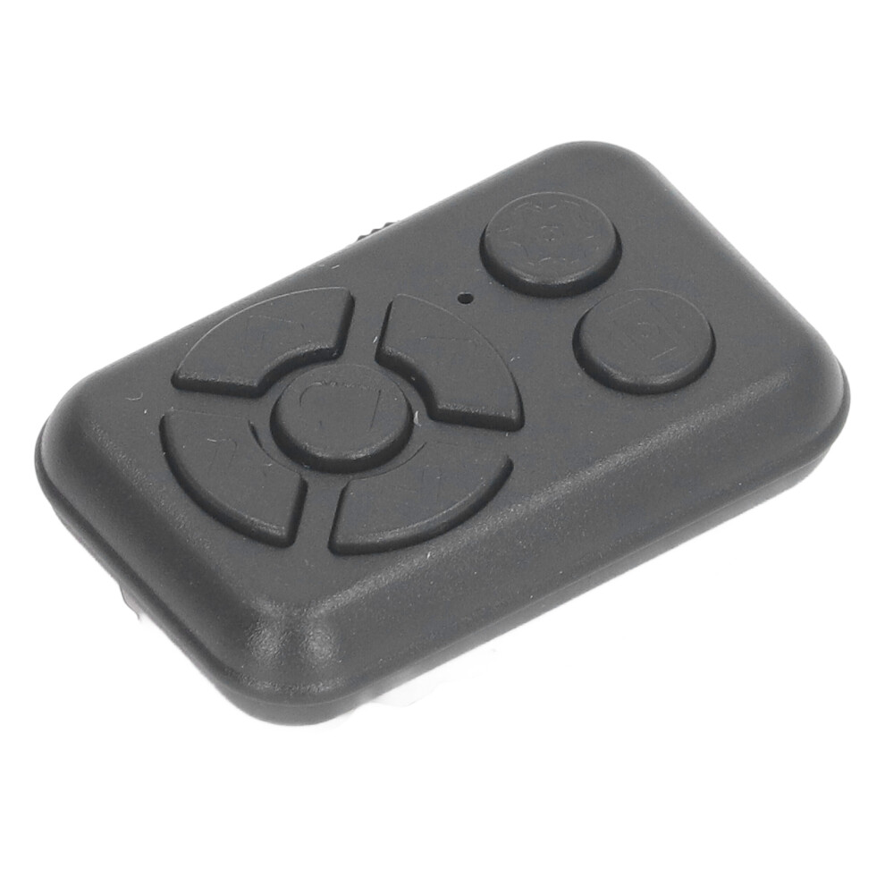 Compact 7-Key Rechargeable Bluetooth Remote For Photos & Videos Black 4911349030312