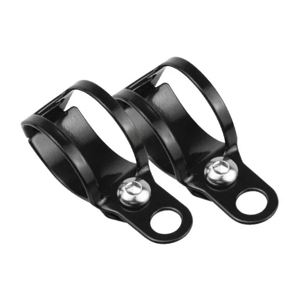 Fog Bracket 2Pcs For Motorcycle Turn Signal Mount 30-43Mm Auxiliary Head Support Bracket Light/Black 6038364340054