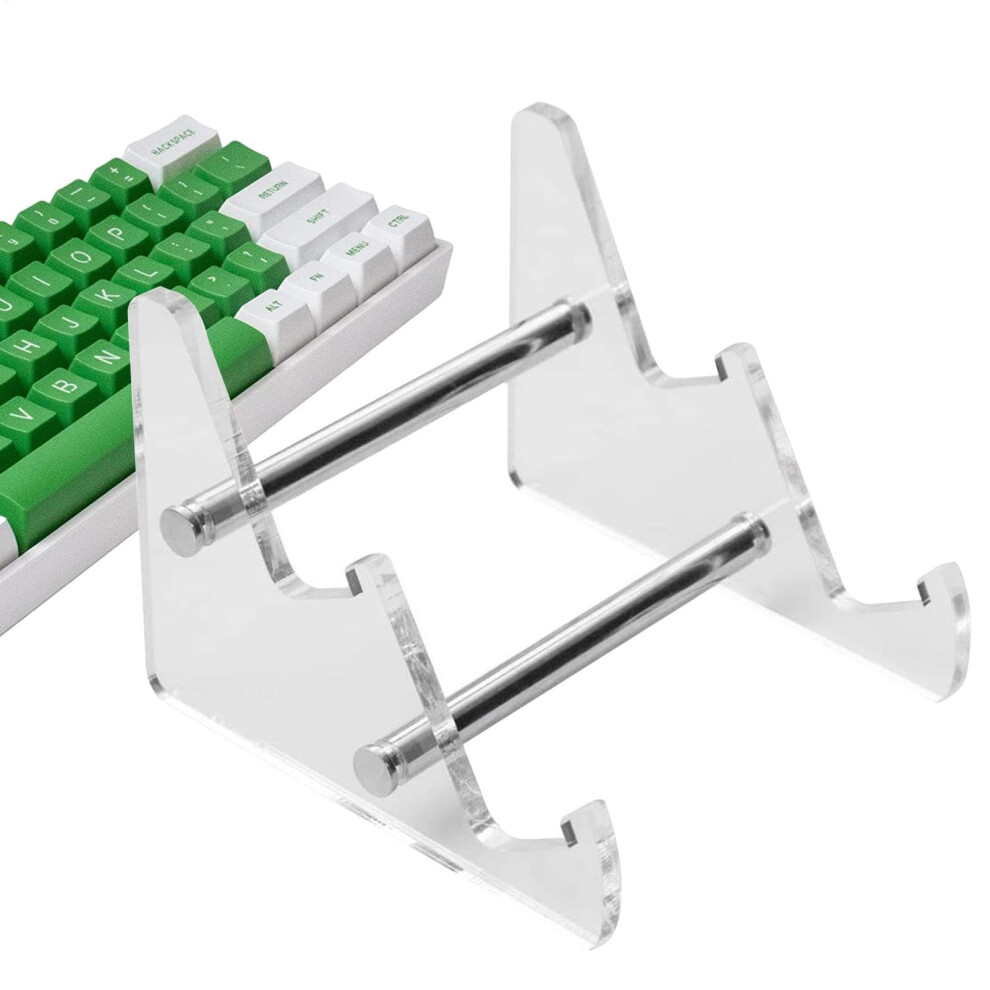 Keyboard Holder Stand - Portable Adjustable Acrylic Keyboard Rack For Home And Tablet Display, Durable And Stable Support 6038364340276