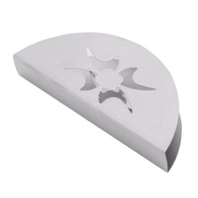Porte-serviettes en forme d'éventail en acier inoxydable 100 g