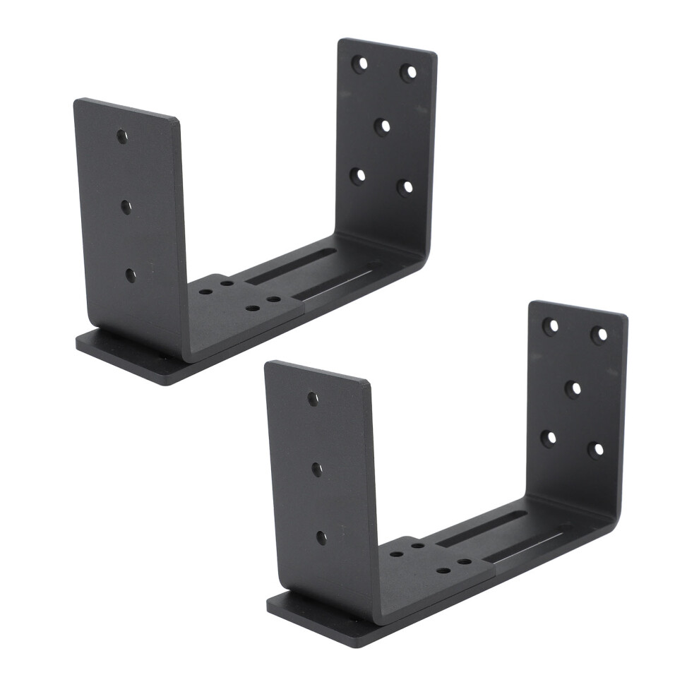 Steel Door Brackets For Garage Basement & Backyard Heavy Duty & Drop Open 9471349031986