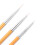 3 Pieces Multifunctional Nails Brushes Detail Nails Brushes 4