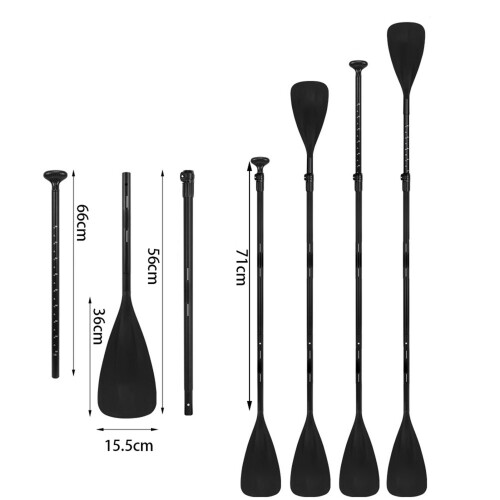 Adjustable Paddle Aluminum Alloy Detachable 1