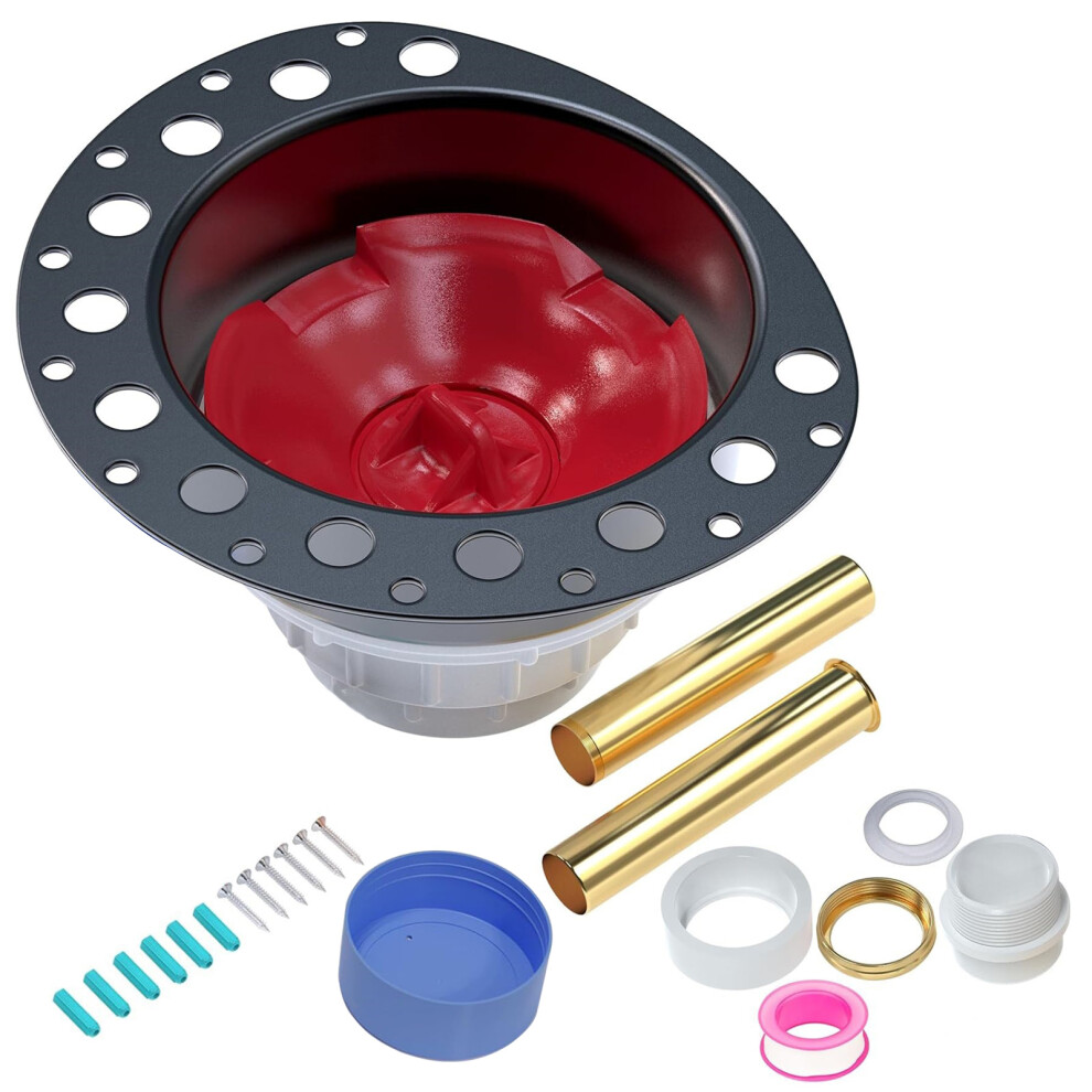 Floor Mount Bathtub Drainages Set Type Efficient Water 7627000092052