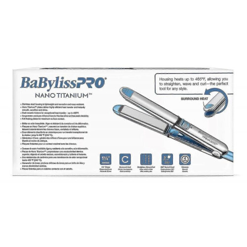 Nano Titanium Prima Ionic Straightener 2