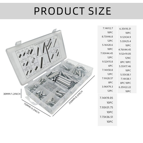 Essential 200pcs Spring Assortment Essential 200pcs Spring 2