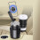 Car Cup Bottle Holder Expander Adapter with Phone Holder 2