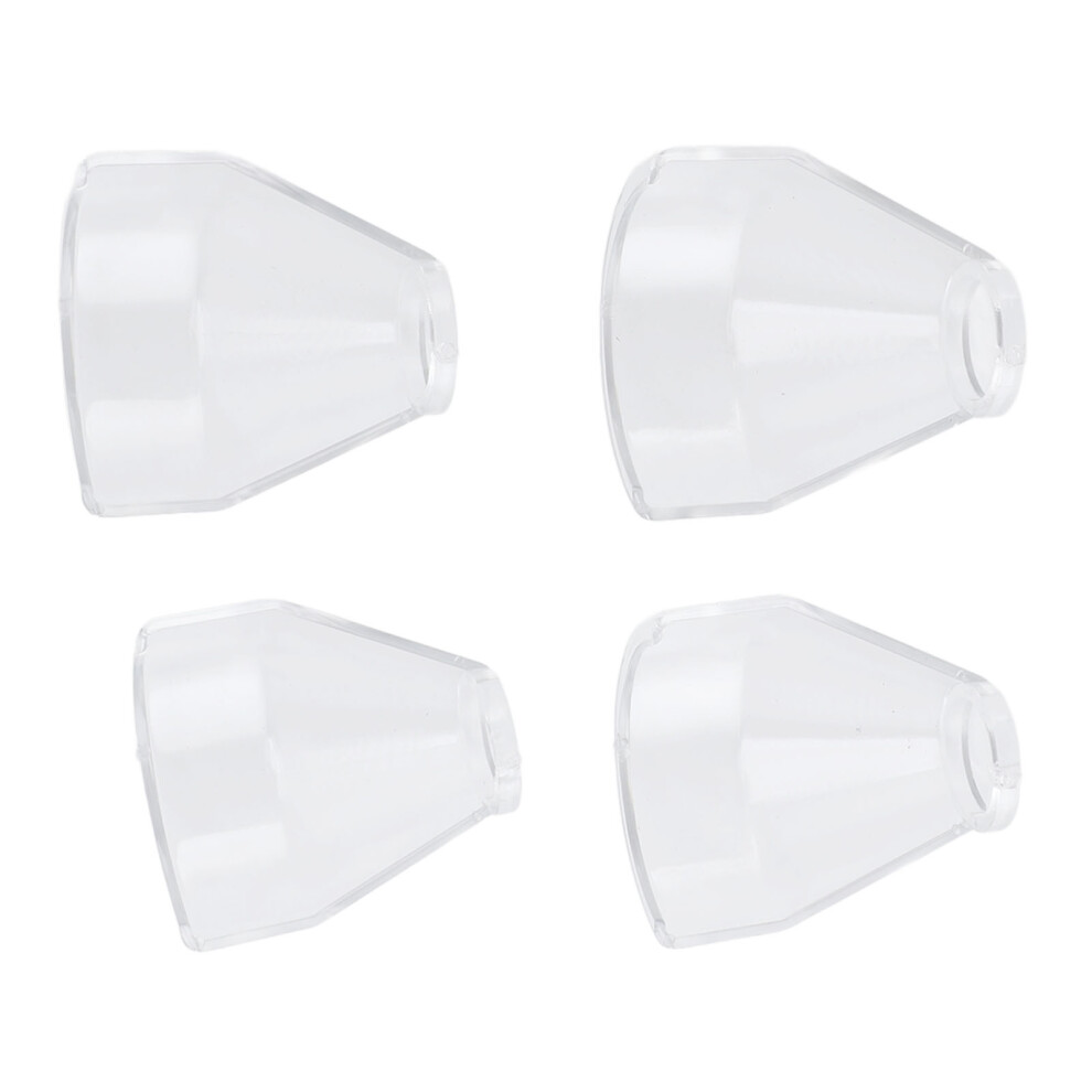 Abs Transparent Dustproof Shield 4Pcs For Rotary Tools Electric Grinder 18Mm 4691349034540