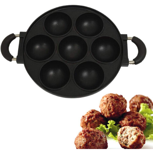 Kitchen Cookwares 7-Hole Egg Molds Tray Non-Stick Bakeware Set For Omelette Pan And Baking Forms 1