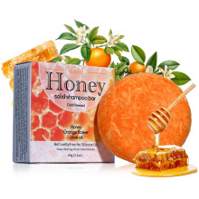 Rice Water Shampoo Bar 60g, Organic Anti Dandruff Shampoo for Hair Loss, Itchy Scalp Relief, Solid Conditioner for Damaged Hair