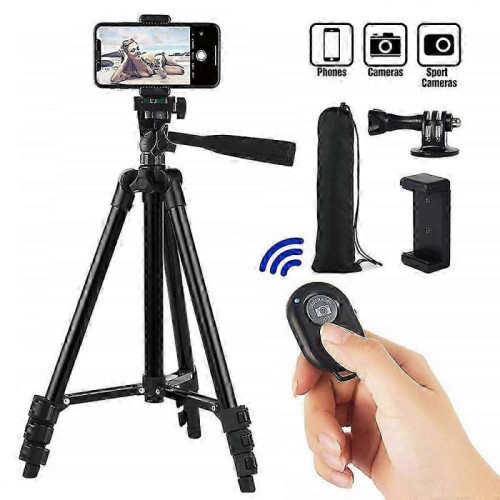Type A 3120 Portable Aluminium Tripod 360-degreed Horizontal Extendable Bracket Camera Phone 1