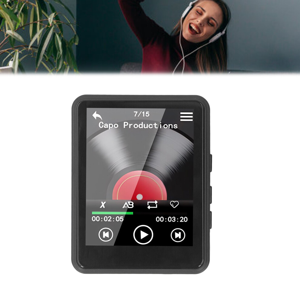 2.4" Full Touch Mp3 Mp4 Player 8Gb, Fm Radio, Recording 4141349035981