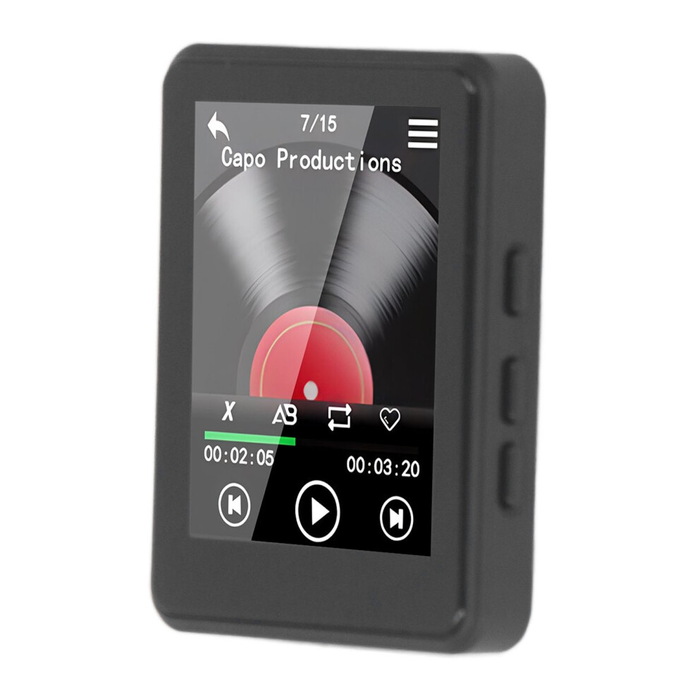 2.4 Inch Touchscreen Mp3 Player 16Gb Hifi Bluetooth 5.3 Fm Radio 8441349036008
