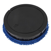 Low Noise Floor Mopping Robot with 1500mAh Battery, Wet & Dry, Black