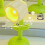 Veilleuse en pot de fleurs mini lampe de bureau jaune 10