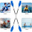 Four Sections Detachable Adjustable Kayak Paddles 8