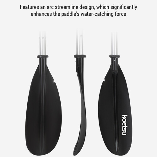 Four Sections Detachable Adjustable Kayak Paddles
