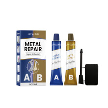 Colle Réparation Métal & Pierre (Kit 20g) - Étanche, Résistante à la Chaleur et aux Produits Chimiques
