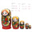 5 ΤΕΜ Matryoshka Dolls Nesting Dolls Χειροποίητο χαριτωμένο ξύλο 5