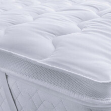 (Single ) Luxury Hotel Quality 5cm Thick Air Flow Breathable Mattress Topper Ultra Soft UK Seller