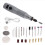 10 W Hobby Craft Mini Drill Grinder Rotary Tool Set Modeling - harmaa 2