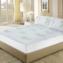 (King, 4 CM) Bamboo Memory Foam Mattress Topper 2cm or 4cm Ultra Soft Memory Foam Bed Mattress Toppers Single Double King Super King Sizes Available Bamb