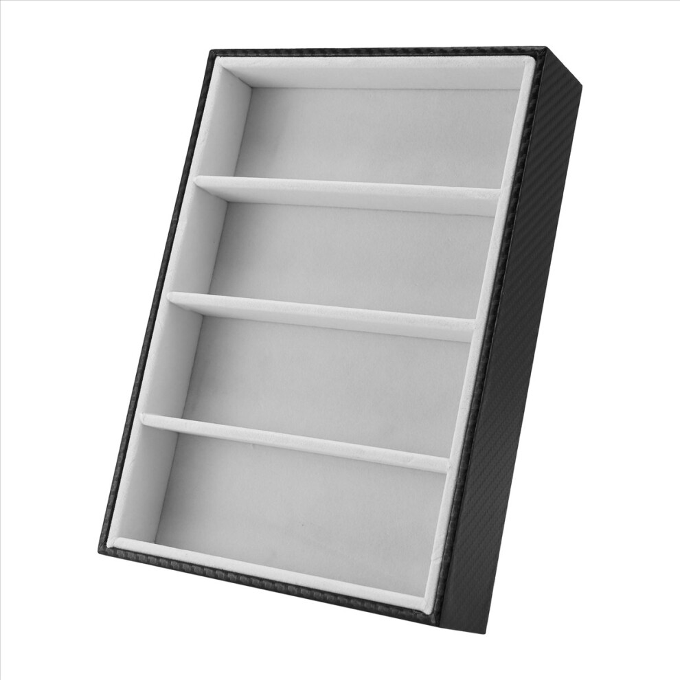 Merkkitã¶N Black Sunglasses Display Glasses Cases 4 Grids Sunglasses Display
