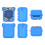 Custodia in silicone per Bitzee DigitalPet Blu 8,27,5 cm 8