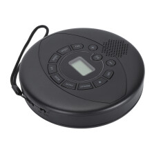 Portable CD Player 1500mAh Rechargeable MP3 with Speaker for Home Car Travel