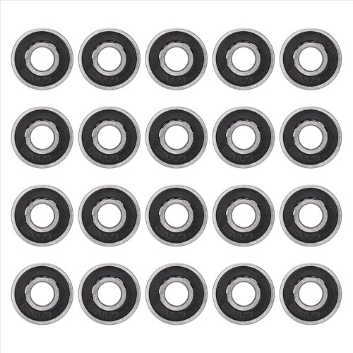 20 Pack 608- Ρουλεμάν - Διπλό καουτσούκ σφραγισμένο (8mm x 22mm x 7mm) 1