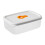 Rectangular Clear Food Storage Container 715ML Microwave Safe Plastic Lunch Box 3