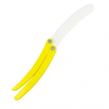 Portable Plastic Banana-shaped Butterflys Cutter Anti Pressure Relaxing Baubles Toy for Kid Boy Girl Adult