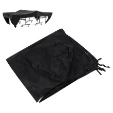 Wetterfester schwarzer Tischtennis-Schutzhülle 280x153x73cm für Terrassenutzung
