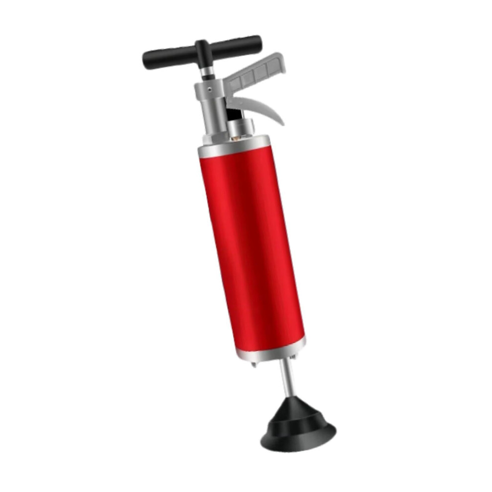 Toilet Plunger High Pressure For Drain Unclogging, Easy To Use Red Sink Plunger For Kitchen, Bathroom, Shower, Bathtub 6038364342584