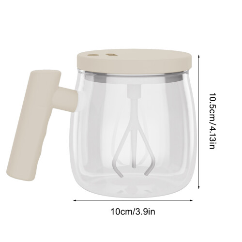 Elektrischer Glas-Selbstrühr-Becher 400ml USB-Becher 1