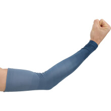BOODUN Gradient Blau Outdoor-Armsleeves für Laufen & Radfahren S/M