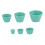 Filter Adapter Cones Rubber Stopper Buchner Funnel Flask Filtration Set 2