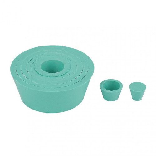 Filter Adapter Cones Rubber Stopper Buchner Funnel Flask Filtration Set 2
