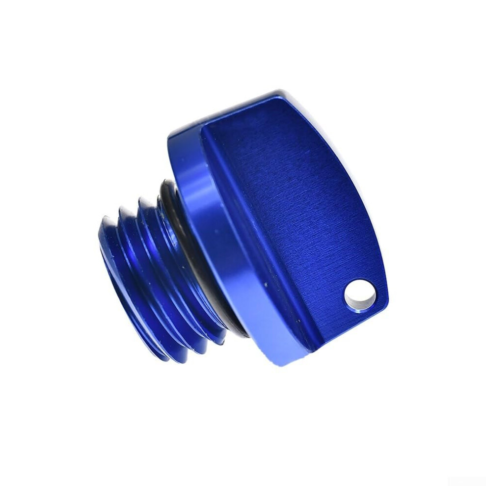 20X2.5mm Aluminum Alloy Engine Oil Filler Cap Cnc Cover Compatible With Crf150r 450X Versys1000 Z1000 Ducati 899 Panigale Blue 6038364343178