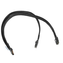 MCIO 8i to 2xSFF‑8087 Cable PCIe 5.0 32 GT/s High