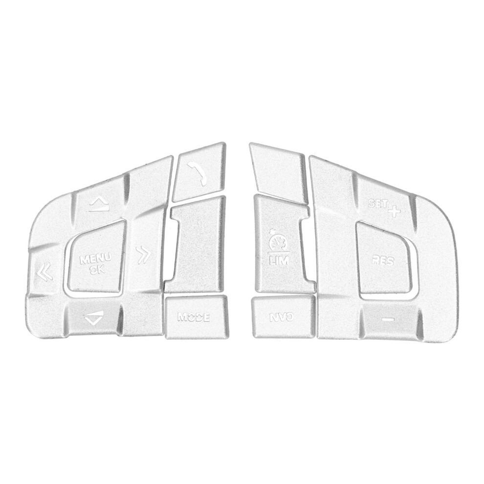10Pcs Steering Wheel Button Trim Cover Decor Fit 8320539129891