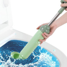 Heavy Duty Toilet Plunger, High Pressure Drain Clog Remover Tool for Bathroom and Kitchen Sink, Green Plunge Tool