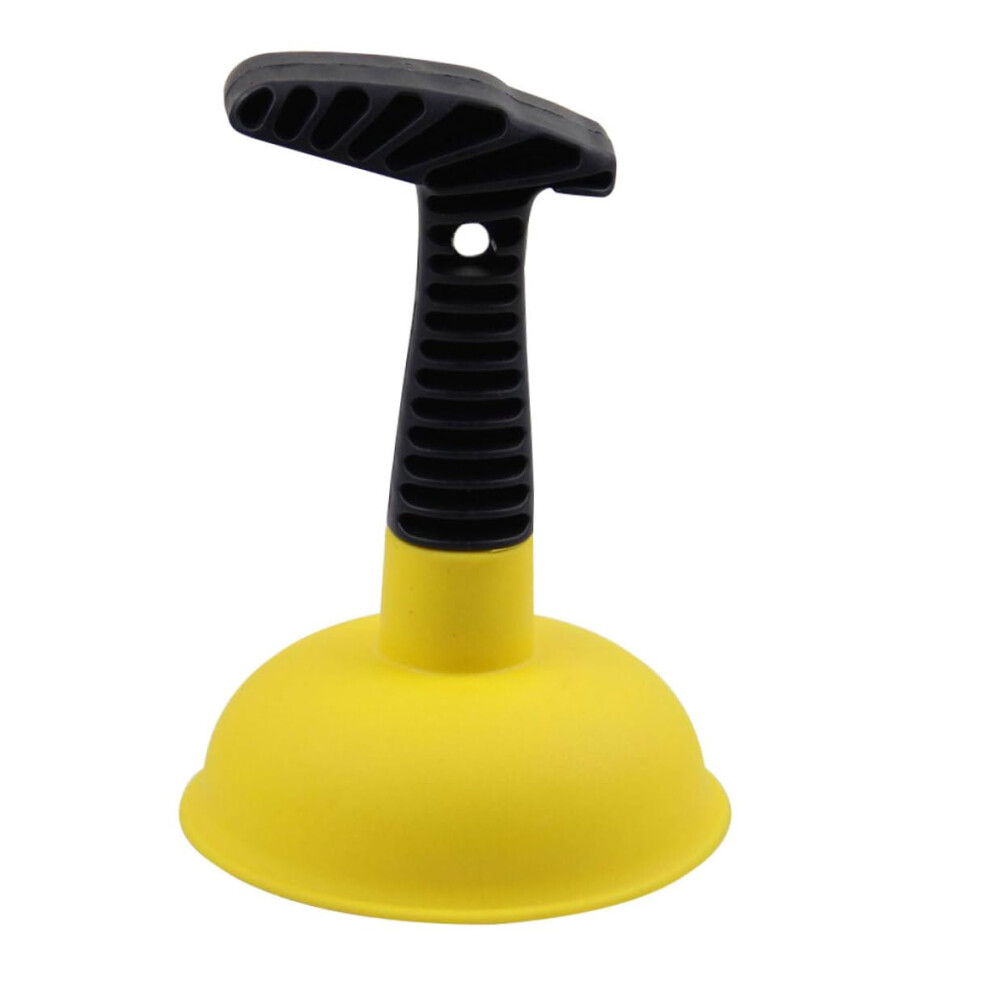 Plunger For Sink Drain Unclogging Tool 16.5X11x11cm Tpr Material Yellow Toilet Cleaning Dredging Tool 9084446871401