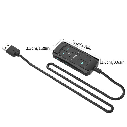 7.1 Virtual Surround USB Auditory Adapter External Sound Card 2