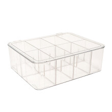 Clear Acrylic Teas Organizer Box for Household Use Coffee Bag