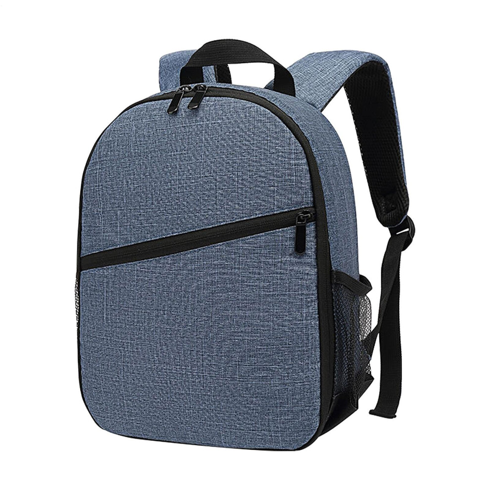 Camera Bag Backpack - Large Waterproof Nylon Photo Backpack For Dslr And Mirrorless Cameras, Travel-Friendly Design Blue 6447073624100