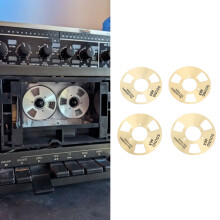 Reel-to-Reel Blankband 4 Spulen Gold 40mm 0.25mm