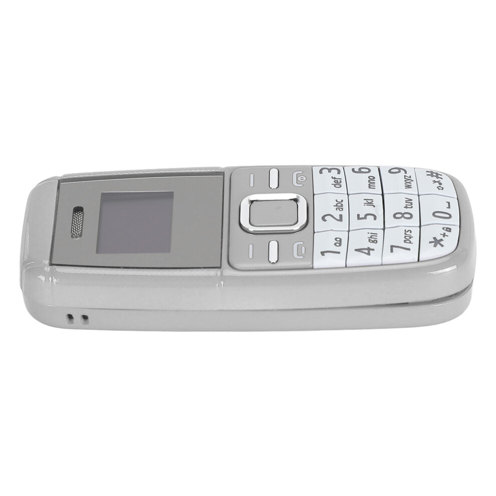 Mini Button Phone 2G Gsm With Dual Sim And Voice Changer Feature Grey 4041349045037