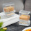 Elegant Clear Toothpick Box with Unique Knob Transparent Tooth 7