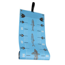 Waterproofs Fishing Measure Ruler PVC Foldable Fish Ruler Fish